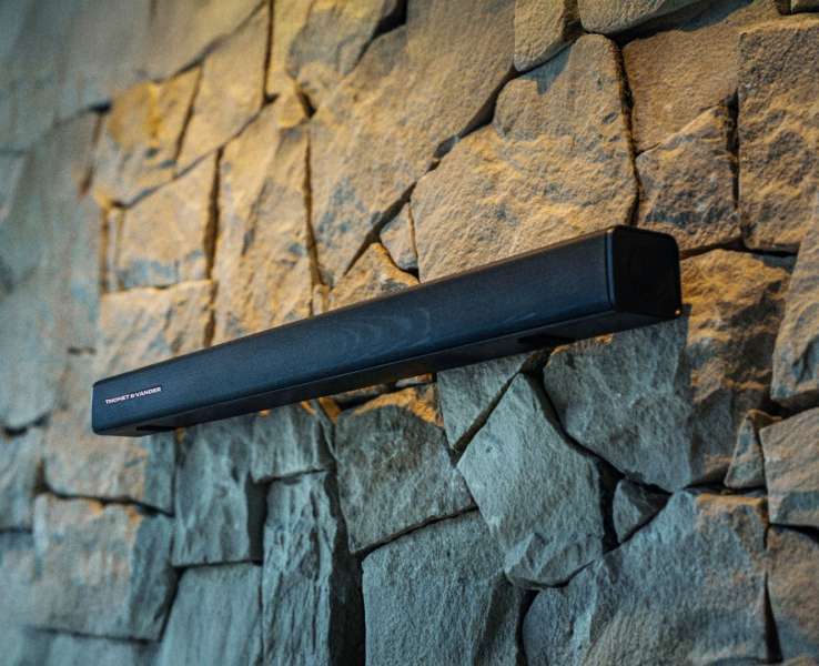 Thonet & Vander Gut Gen2 soundbar Matte Metallic Grey