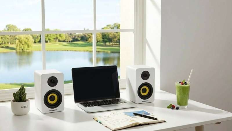 Thonet & Vander Kumpel 2.0 speakers White