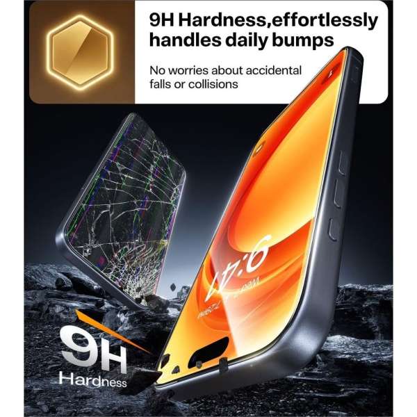 Torras GlassGo Install Master Screen Protector for iPhone 17 Clear