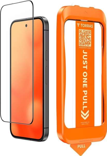 Torras GlassGo Install Master Screen Protector for iPhone 17 Pro Clear
