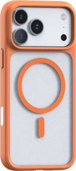 Torras Guardian Magnetic case for iPhone 17 Pro Max Energy Orange