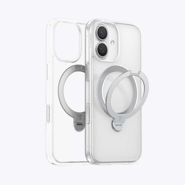 Torras Ostand Pro case for iPhone 17 Clear