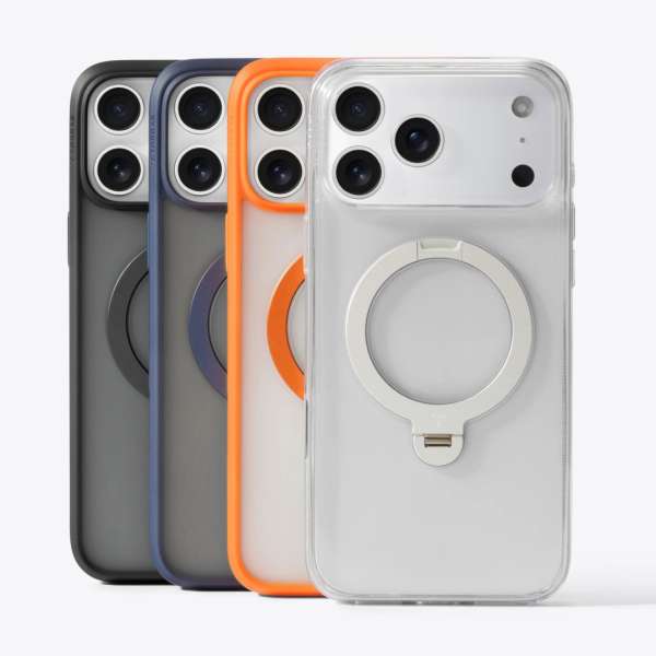 Torras Ostand Pro case for iPhone 17 Pro Black