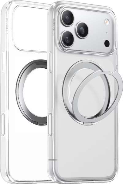 Torras Ostand Pro case for iPhone 17 Pro Clear