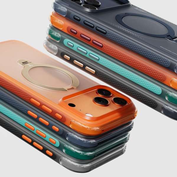 Torras Ostand Q3 Air for iPhone 17 Pro Max Horizon Orange