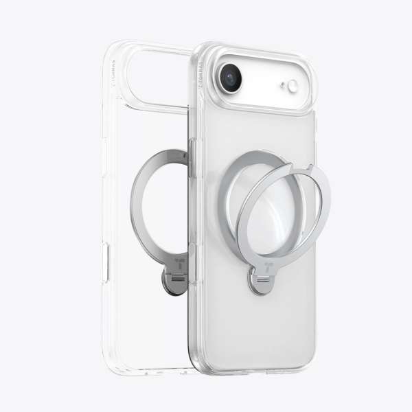 Torras Ostand Q3 Spin case for iPhone 17 Air Clear