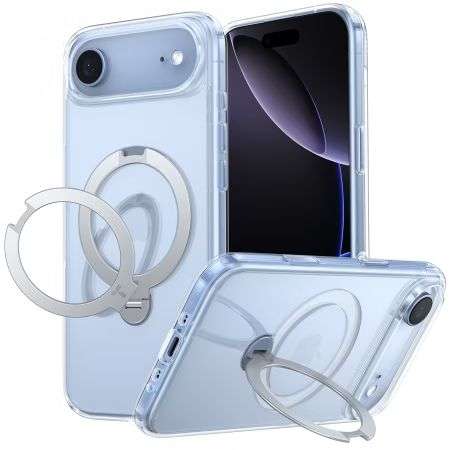 Torras Ostand Q3 Spin case for iPhone 17 Air Clear