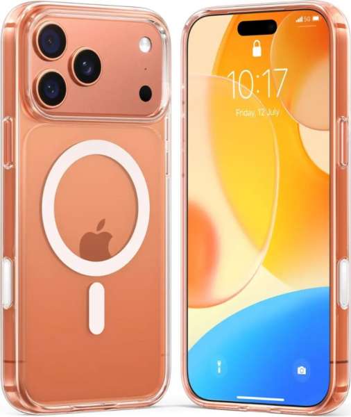 Torras Torras Guardian Magnetic case for iPhone 17 Pro Clear