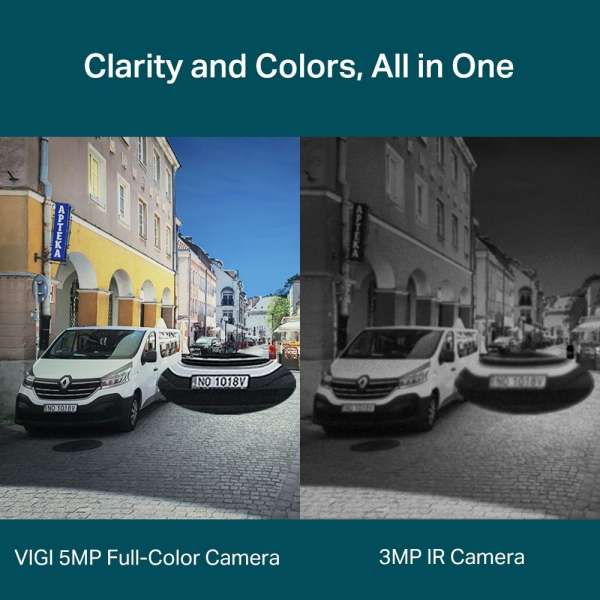 TP-Link VIGI C350 (2.8mm) VIGI 5MP Full-Color Bullet Network Camera