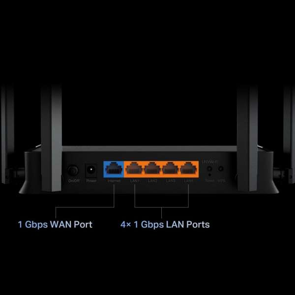 TP-Link Archer BE220 BE3600 Dual-Band Wi-Fi 7 Router