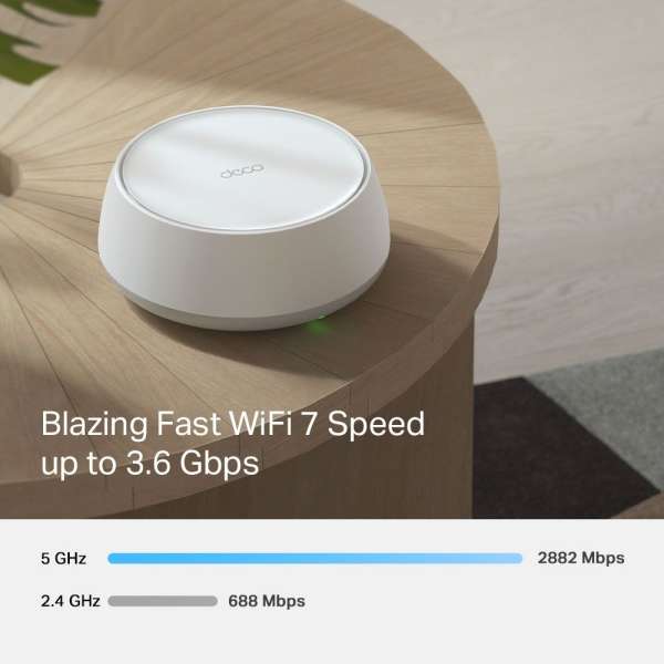 TP-Link Deco BE22 BE3600 Whole Home Mesh WiFi 7 System (3 Pack)