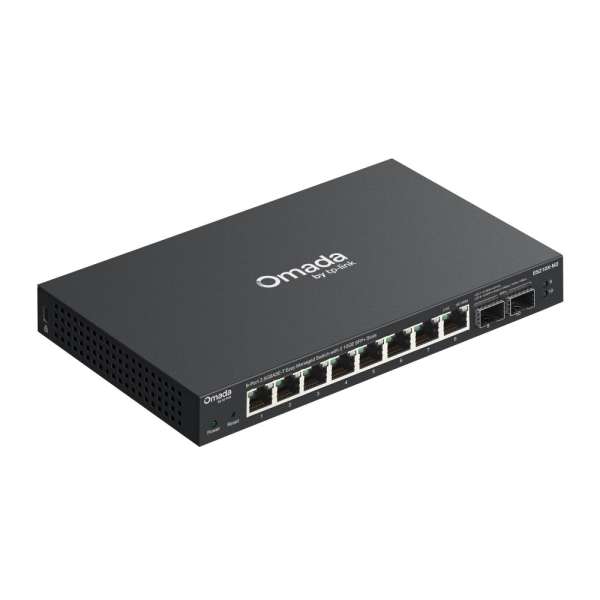 TP-Link ES210X-M2 Omada 8-Port 2.5G BASE-T Easy Managed Switch with 2 10GE SFP+ Slots