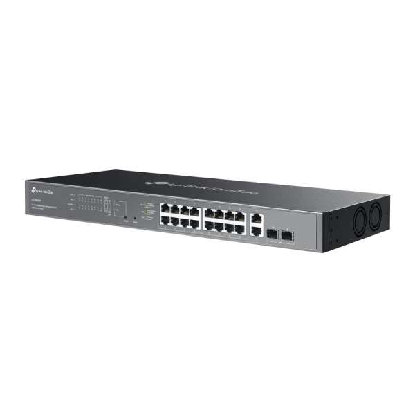 TP-Link ES220GMP Omada 20-Port Gigabit Easy Managed Switch with 16-Port PoE+