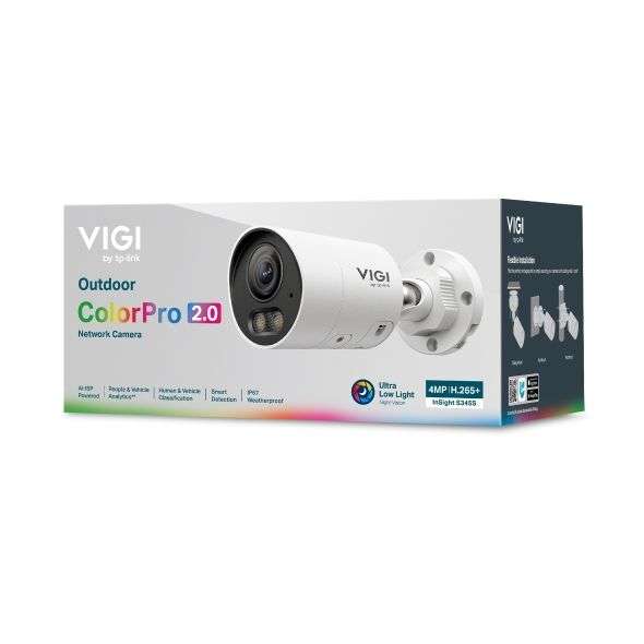 TP-Link InSight S345S VIGI 4MP Outdoor ColourPro 2.0 Bullet Network Camera