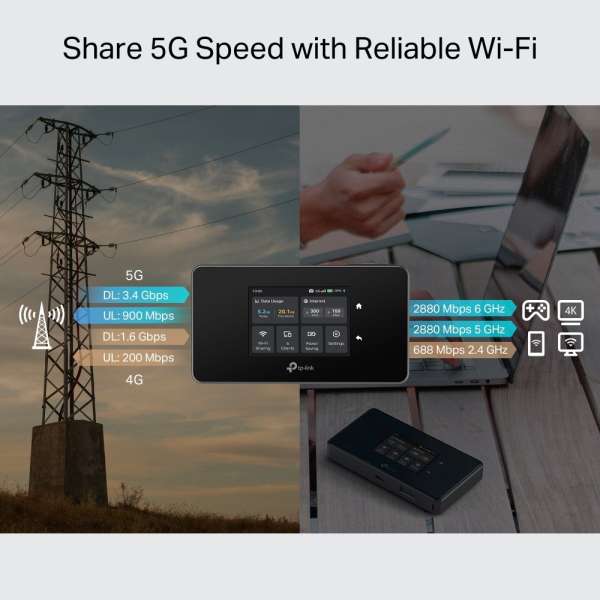 TP-Link M8550 5G Mobile Wi-Fi