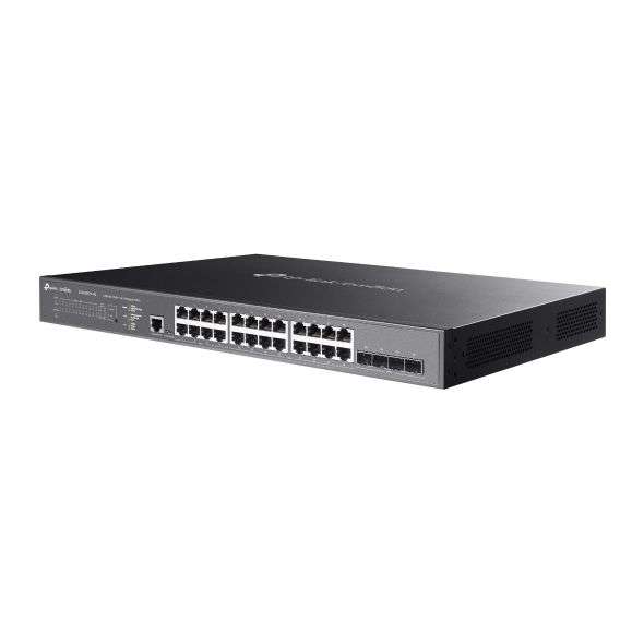 TP-Link Omada 24-Port 2.5GBASE-T and 4-Port 10GE SFP+ L2+ Managed POE Switch