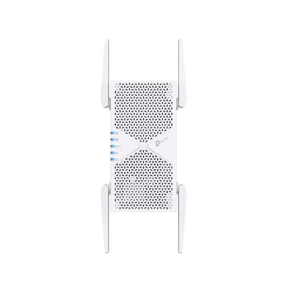 TP-Link RE405BE BE6500 Dual-Band Wi-Fi 7 Range Extender White