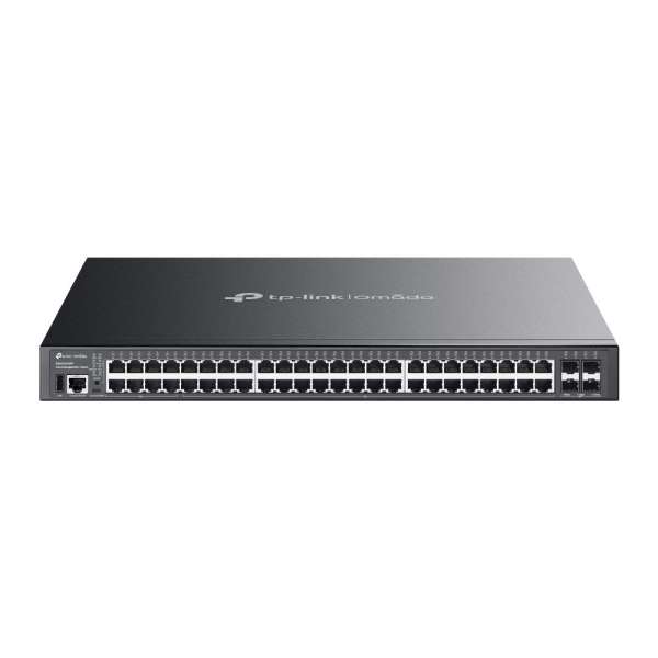 TP-Link SG5452XMPP Omada 48-Port Gigabit Stackable Lite L3 Managed PoE++ Switch with 4×10G Slots