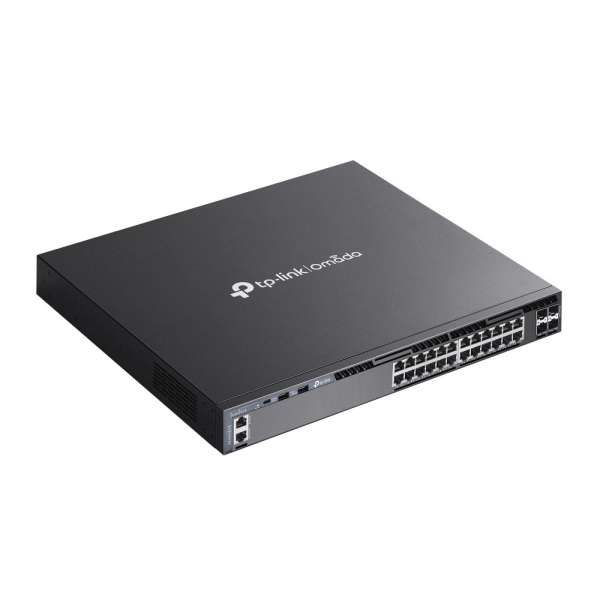 TP-Link SG6428X Omada 24-Port Gigabit Stackable L3 Managed Switch with 4 10G Slots