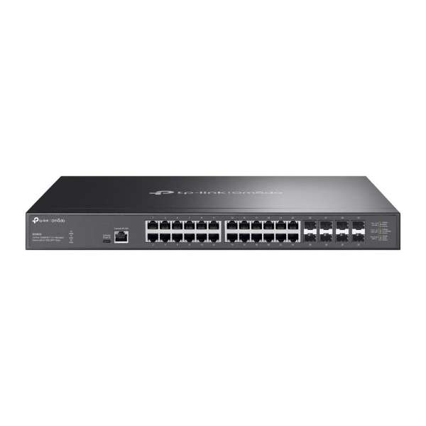 TP-Link SX3832 Omada 24-Port 10GBASE-T L2+ Managed Switch with 8 10GE SFP+ Slots