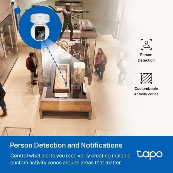 TP-Link Tapo C202 Pan/Tilt Home Security Camera