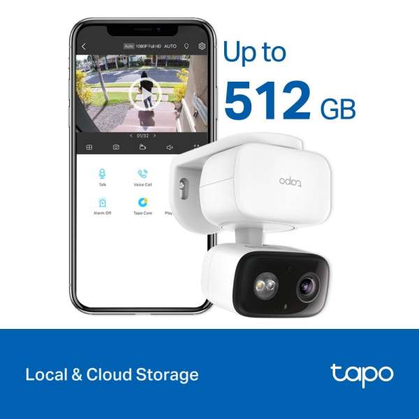 TP-Link Tapo C206 Indoor/Outdoor Home Security Wi-Fi Camera