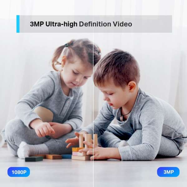 TP-Link Tapo C210P2 Home Security WiFi Camera (2-Pack)