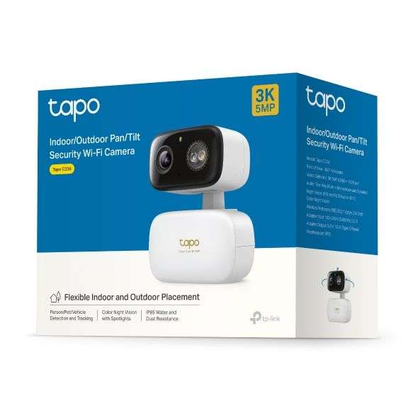 TP-Link Tapo C236 Indoor/Outdoor Home Security Wi-Fi Camera