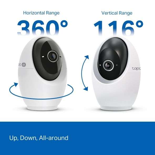 TP-Link Tapo C260 Pan/Tilt AI Home Security Wi-Fi Camera