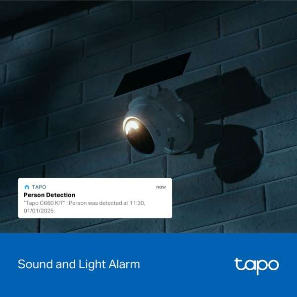 TP-Link Tapo C660 KIT Solar-Powered Pan/Tilt Security Camera Kit