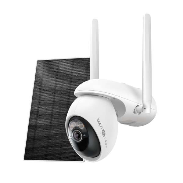 TP-Link Tapo C665G KIT Solar-Powered Pan/Tilt Wi-Fi/4G LTE Security Camera Kit