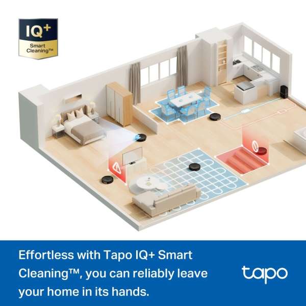 TP-Link Tapo RV30 Max 5300Pa Hyper Suction Robot Vacuum & Mop