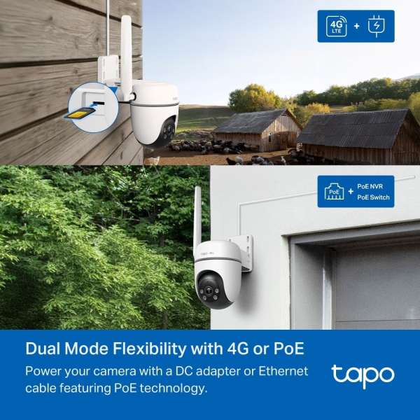 TP-Link TC40GW Outdoor Pan/Tilt 4G LTE Camera