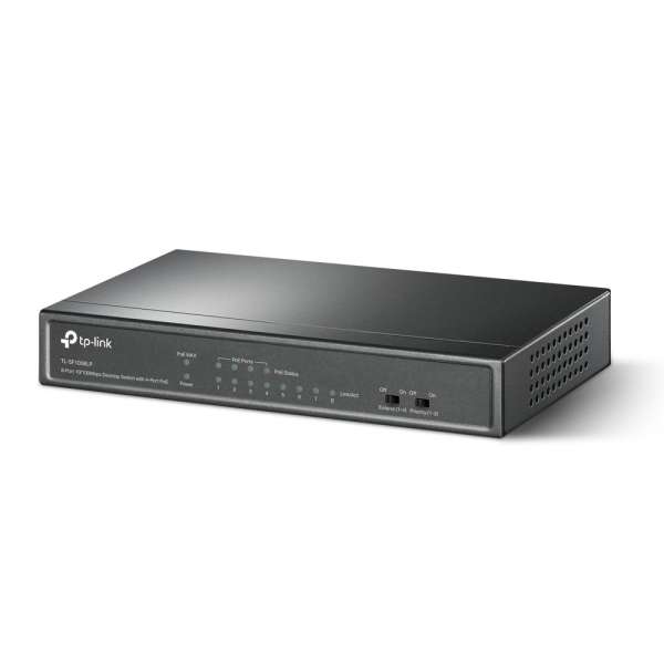 TP-Link TL-SF1008LP 8-Port 10/100Mbps Desktop Switch with 4-Port PoE