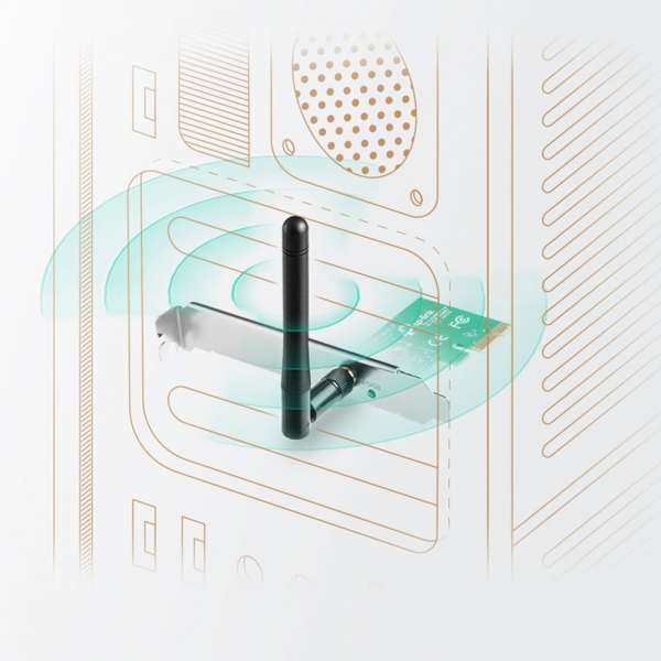 TP-Link TL-WN781ND 150M Wireless PCI-E kártya
