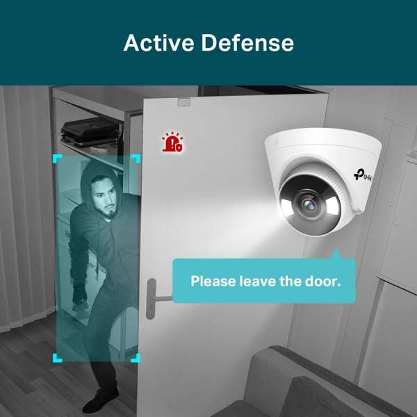 TP-Link VIGI C450 (2.8mm) 5MP Full-Color Turret Network Camera