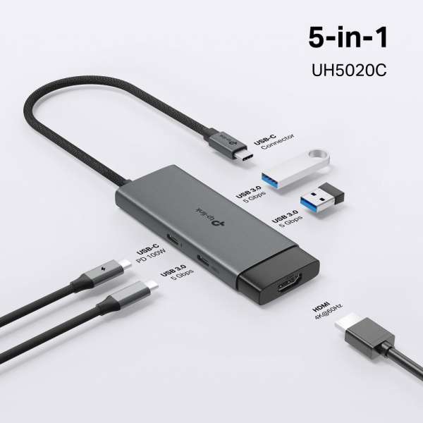 TP-Link UH5020C USB Type-C 5in1 Hub