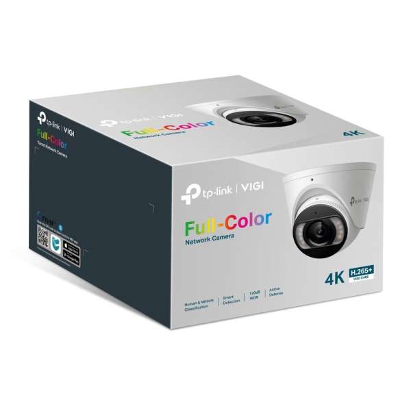TP-Link VIGI C485 (4mm) VIGI 8MP Full-Color Turret Network Camera