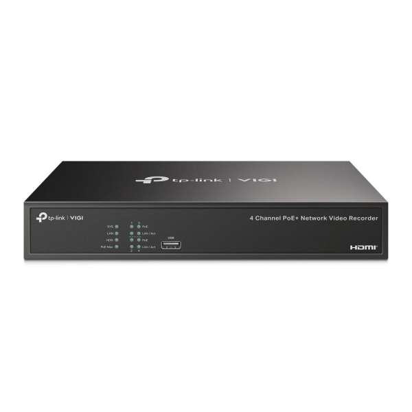 TP-Link VIGI NVR1004H VIGI 4 Channel Network Video Recorder + 2TB HDD TP-Link VIGI NVR1004H VIGI 4 Channel Network Video Recorder + 2TB HDD
