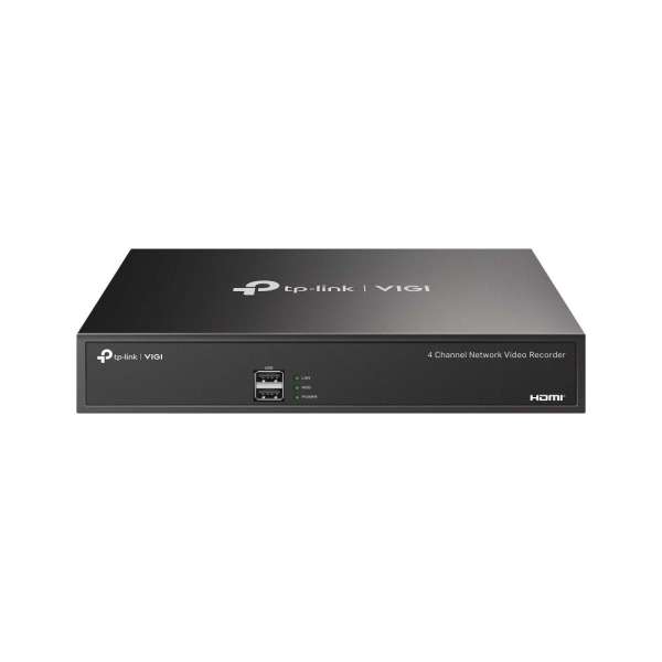 TP-Link VIGI NVR1004H VIGI 4 Channel Network Video Recorder TP-Link VIGI NVR1004H VIGI 4 Channel Network Video Recorder