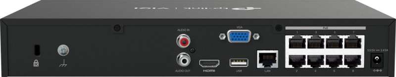 TP-Link VIGI NVR1008H-8MP VIGI 8 Channel PoE+ Network Video Recorder TP-Link VIGI NVR1008H-8MP VIGI 8 Channel PoE+ Network Video Recorder