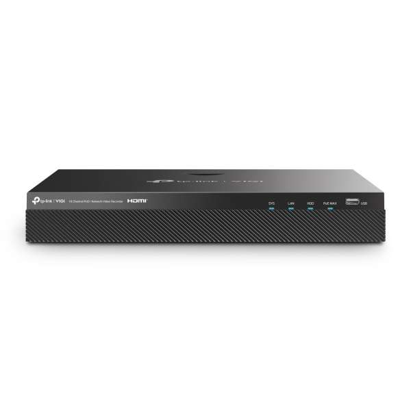 TP-Link VIGI NVR2016H-16MP VIGI 16 Channel PoE+ Network Video Recorder TP-Link VIGI NVR2016H-16MP VIGI 16 Channel PoE+ Network Video Recorder