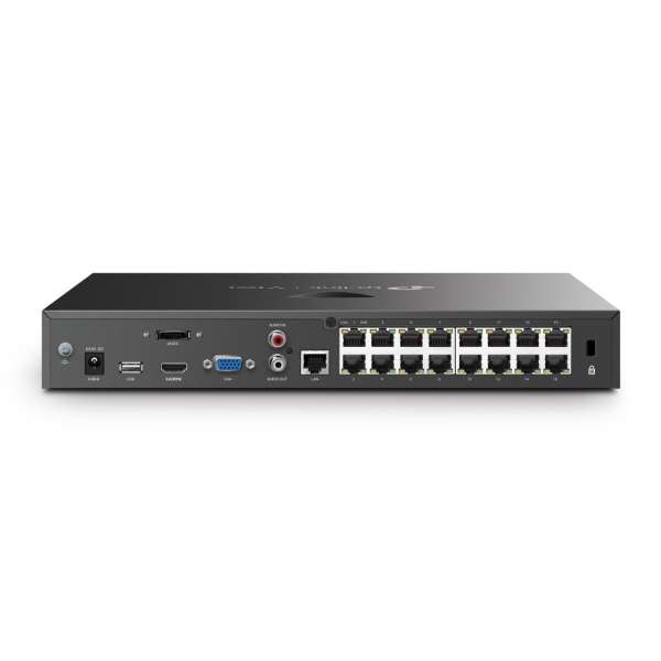 TP-Link VIGI NVR2016H-16MP VIGI 16 Channel PoE+ Network Video Recorder TP-Link VIGI NVR2016H-16MP VIGI 16 Channel PoE+ Network Video Recorder