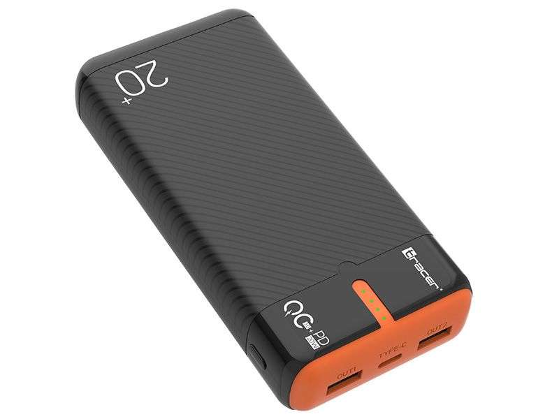 Tracer EnerGen 20000mAh PowerBank Black/Orange