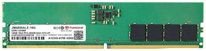 Transcend 16GB DDR5 4800MHz