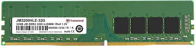 Transcend 32GB DDR4 3200Mhz