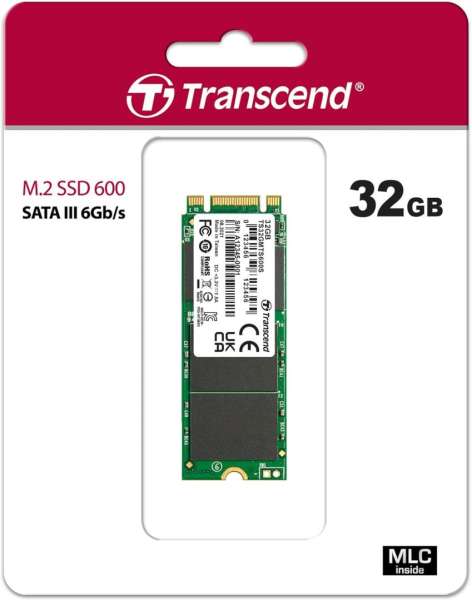 Transcend 32GB M.2 2260 600S