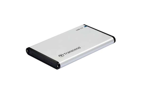Transcend StoreJet J25 2,5" USB3.1 Enclosure Silver