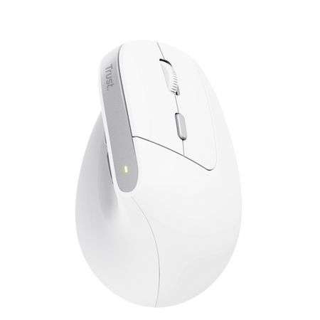 Trust Bayo II Ergonomic Wireless Mouse White