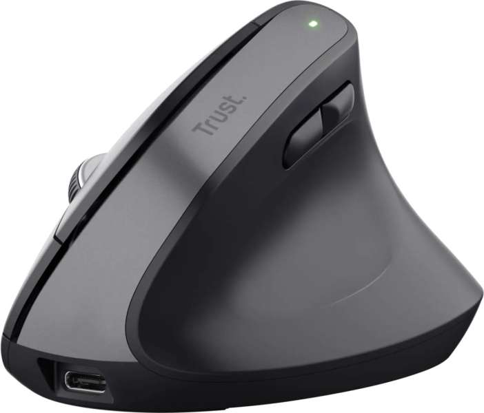 Trust Bayo+ Wireless Ergonomic Mouse Black